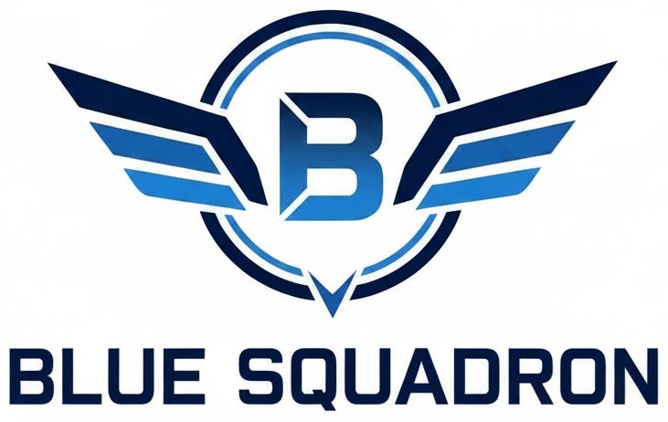 Blue Squadron logo